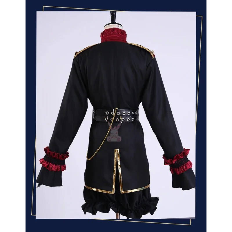zizi 2025 Anime Ensemble Stars Valkyrie Enstars Nito Nazuna Wig Theatre Uniform Cosplay Costume Halloween Party Role Pla