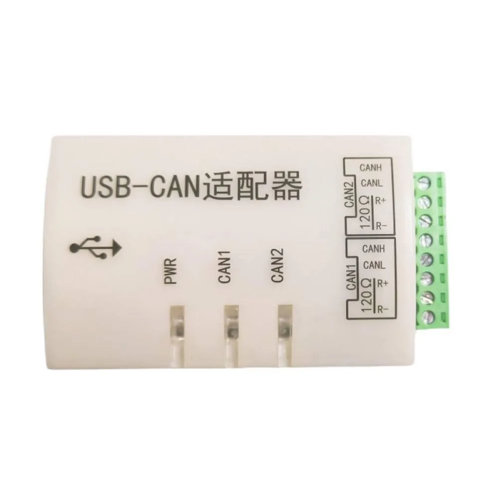 USB to CAN Analyzer USBCAN Dual Channel Industrial Isolation Support J1939 & Secondary Development for Industrial Auto Debug