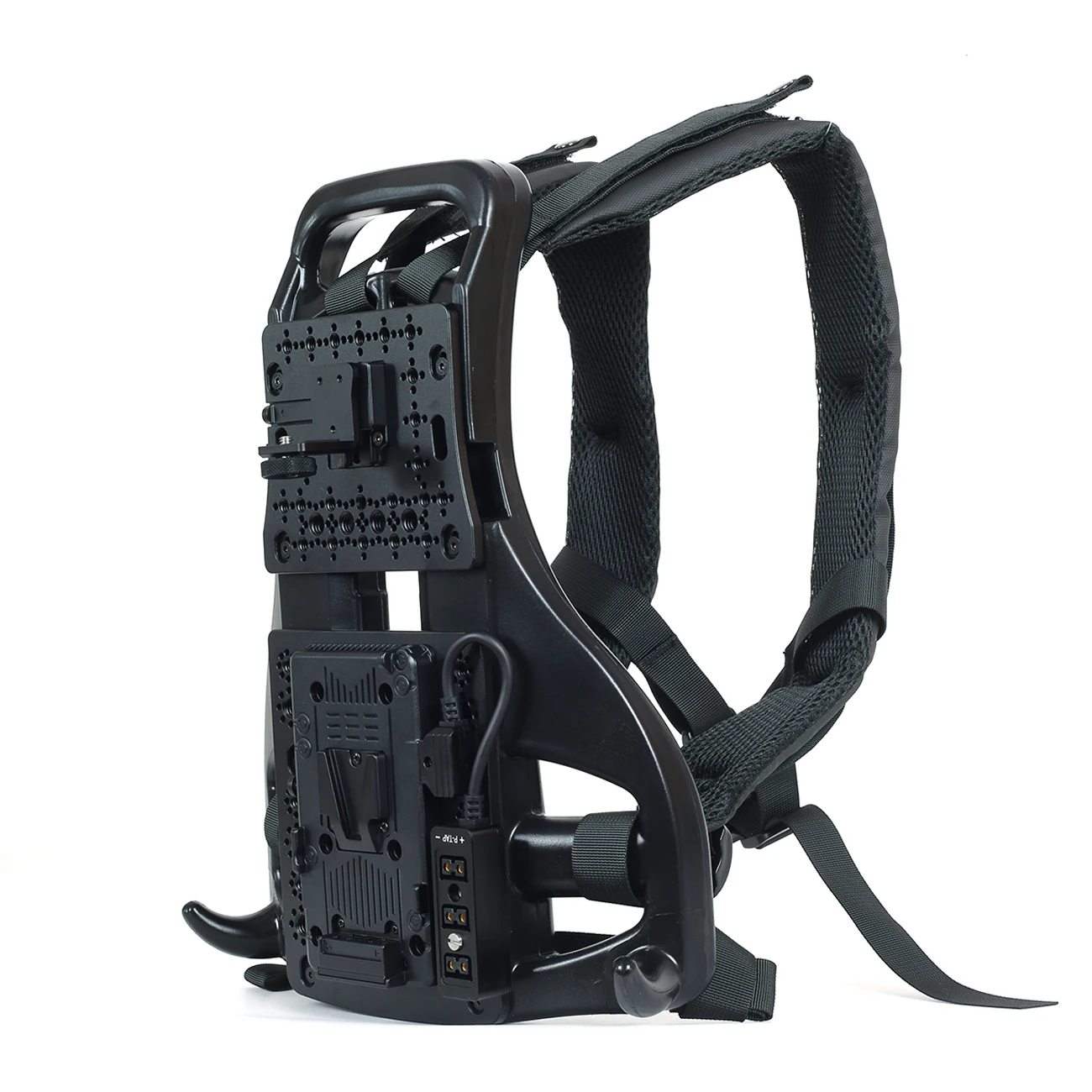 New Arriving Video Outdoor Live Streaming Broadcast Backpack Plate Vest For Gold-MOUNT V-mount Battery