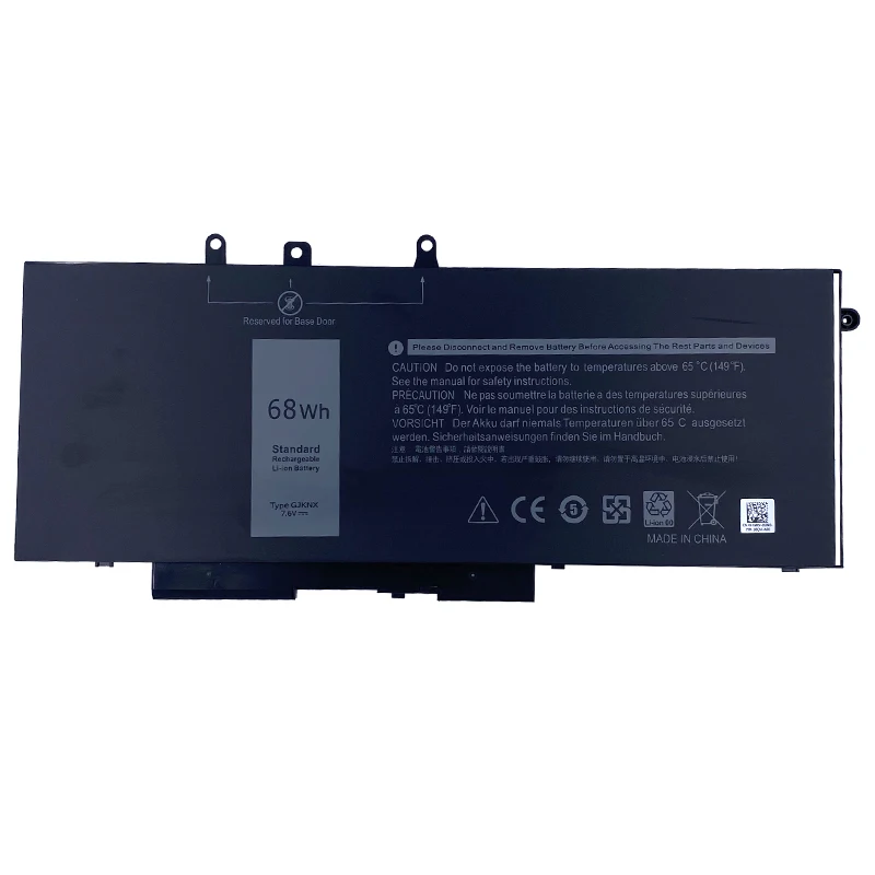 بطارية GJKNX للكمبيوتر المحمول من Dell Latitude E5480 5580 5490 5590 For DELL الدقة M3520 M3530 GD1JP