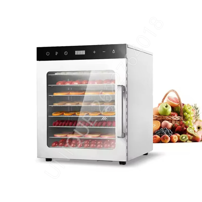 

6-18 Layers Home Use and Commercial Use Fruit Dehydrator Vegetable Snacks Meat Medicinal Materials Fruit Smart Food Air Dryer