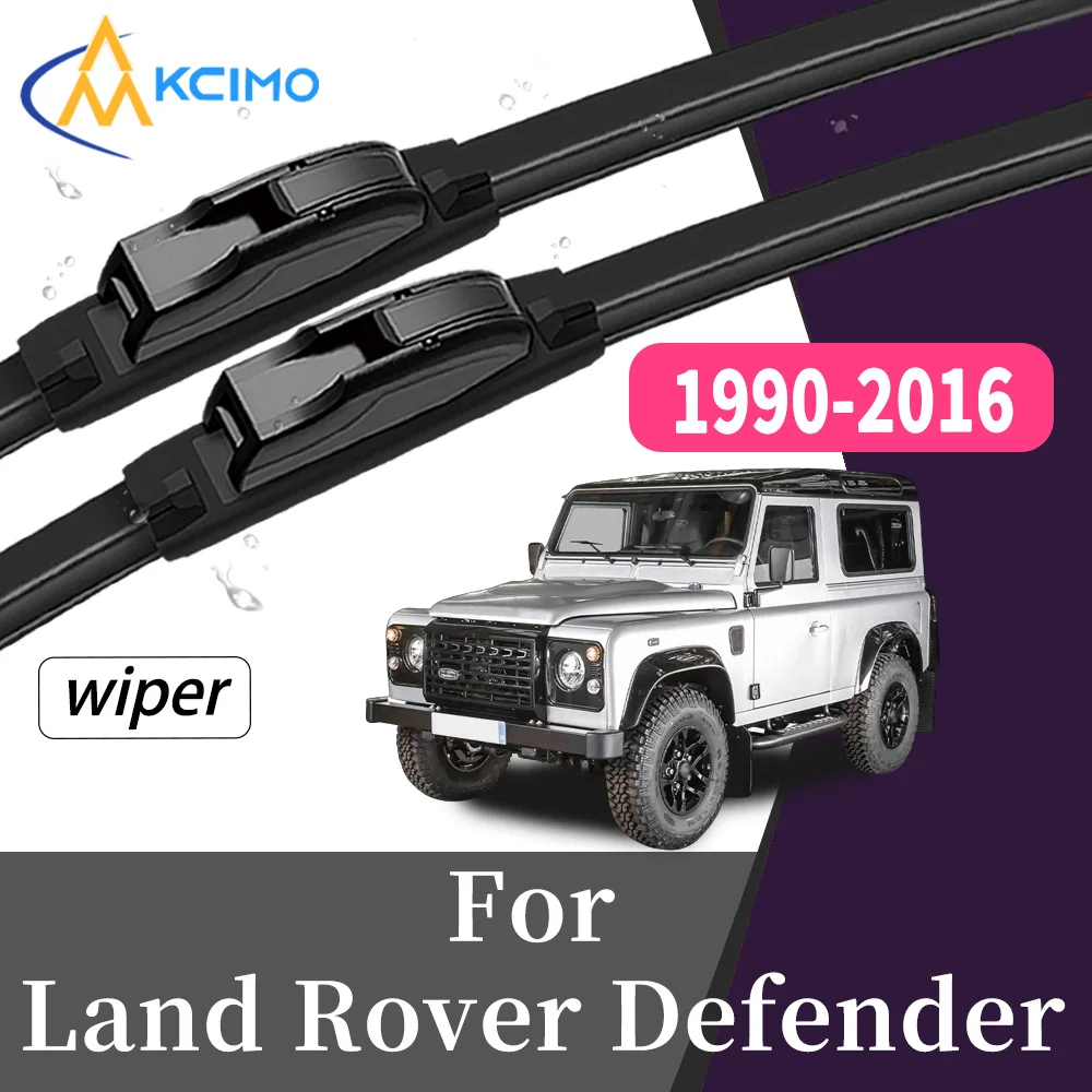 

All-Weather Wear-Resistant Front Windscreen Wiper Blades For Land Rover Defender L316 1990-2016 High Quality Windshield kit 2Pcs