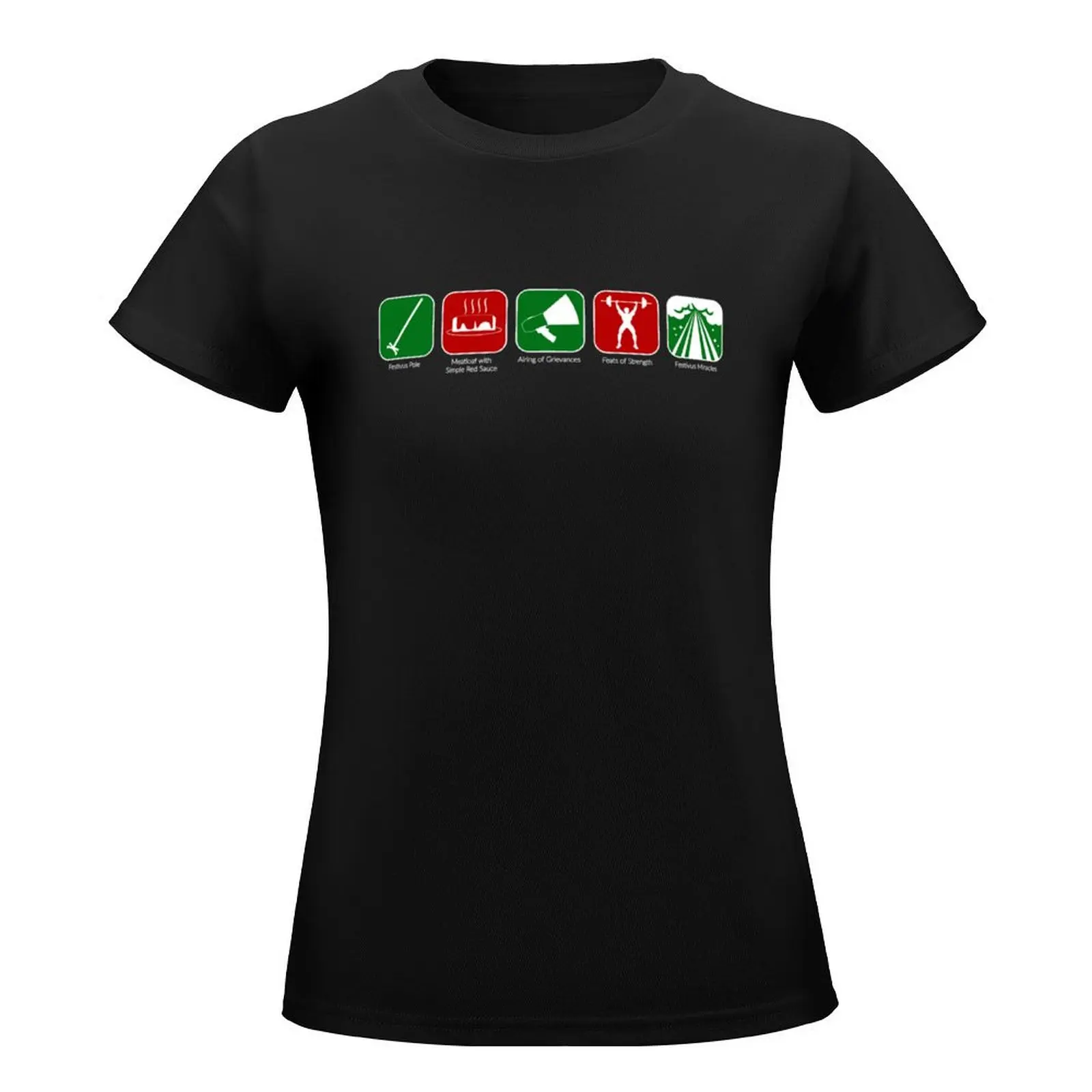 Happy Festivus T-Shirt aesthetic clothes Blouse tees summer tops Woman clothing