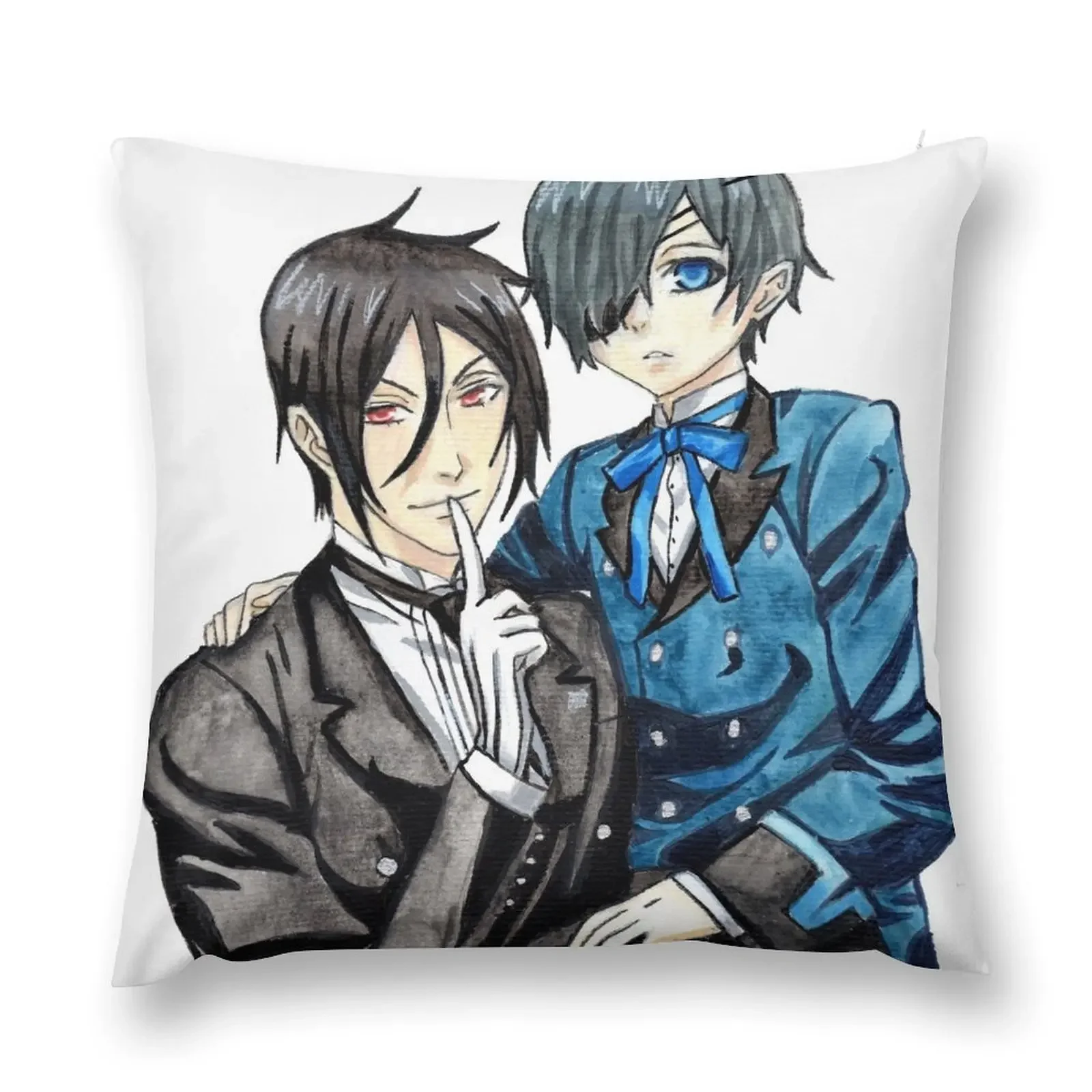 

Black Butler Throw Pillow Cushions For Sofa Cushion Cover For Sofa pillow