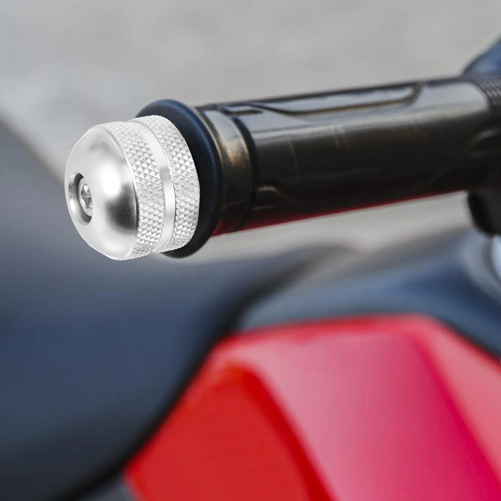 

H Plugs Bike End Caps for H Motorcycle Grips Universal Fit Durable Metal Easy Installation Wide Compatibility