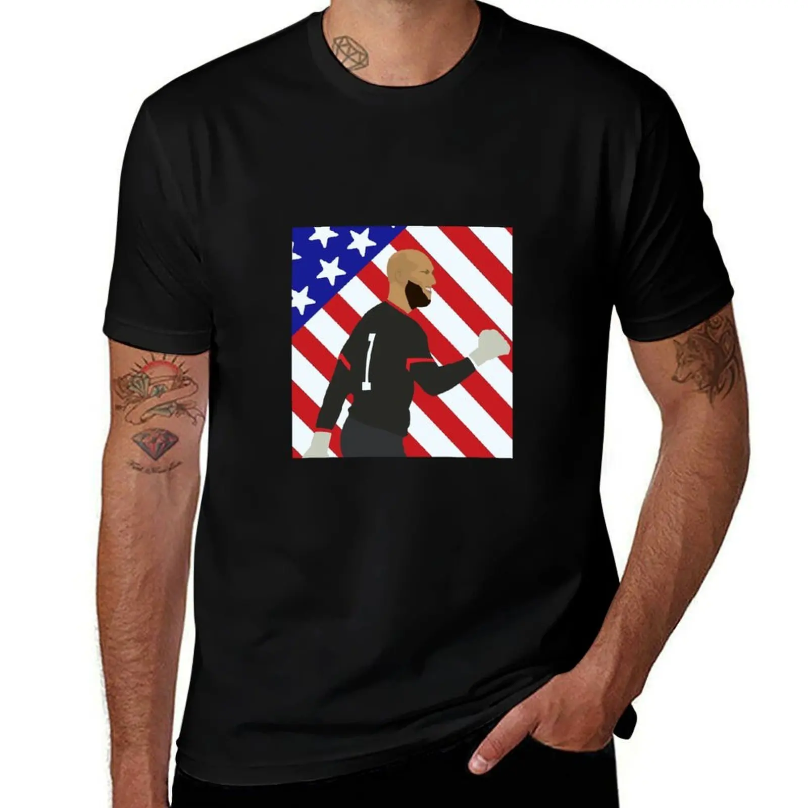 

Tim Howard .plain T-Shirt t shirt man designer cotton t shirt man t shirts for man graphic vintage T-Shirt