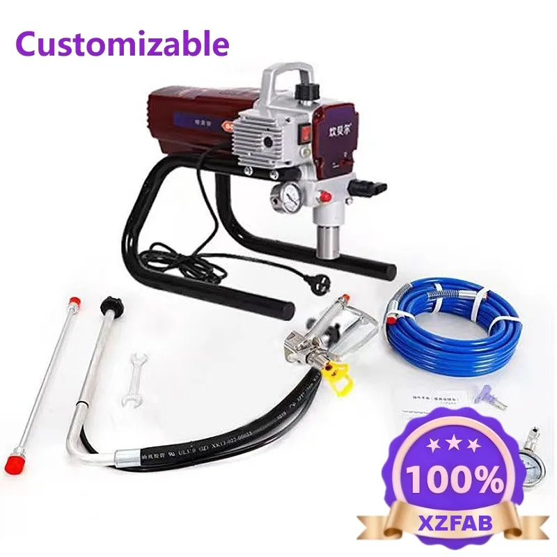 Factory Direct 2026 Electric High-Pressure Airless Sprayer for Home Decoration Latex, Interior and Exterior Wall Paint, and Anti