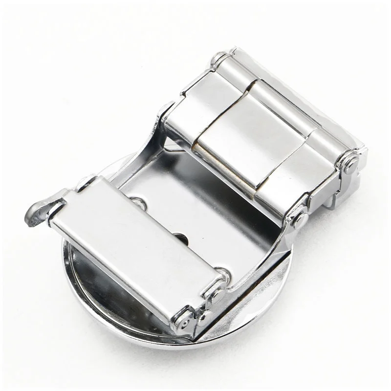 Rotating Belt Buckle for Men - Lucky Turning Alloy Waistband Clasp, Adjustable Belt Buckle Head for Jeans & Pants