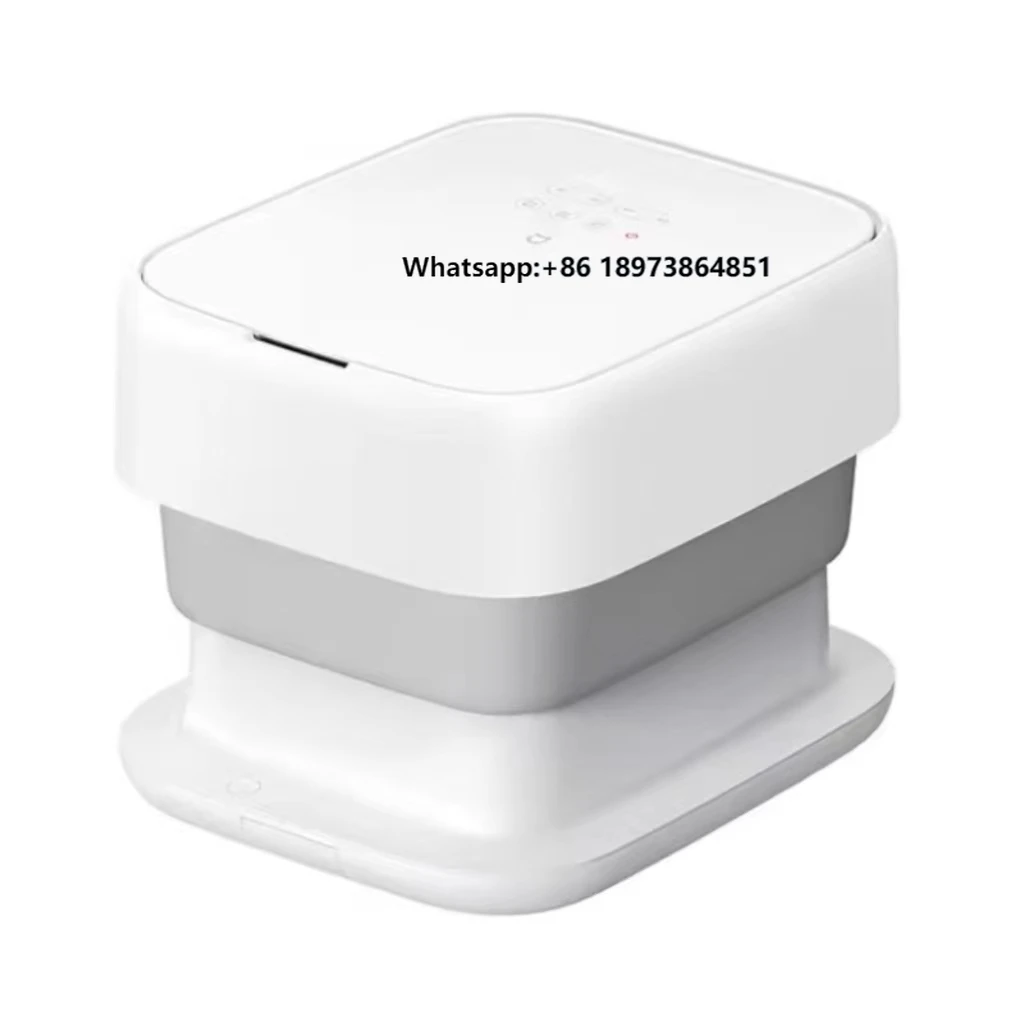 For Smart Lift Foot Bath Heated Massager APP Control Thermostatic Fully Automatic Folding Foot Bath Bucket