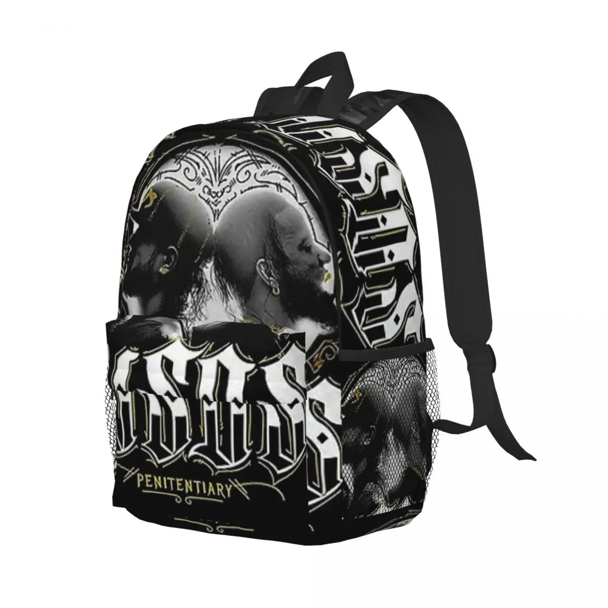 Os Usos Penitenciária Autêntica Mochila de Alta Capacidade, Saco De Faculdade Impermeável, Trendy Laptop Travel Book Bag, Nova Moda, 15"