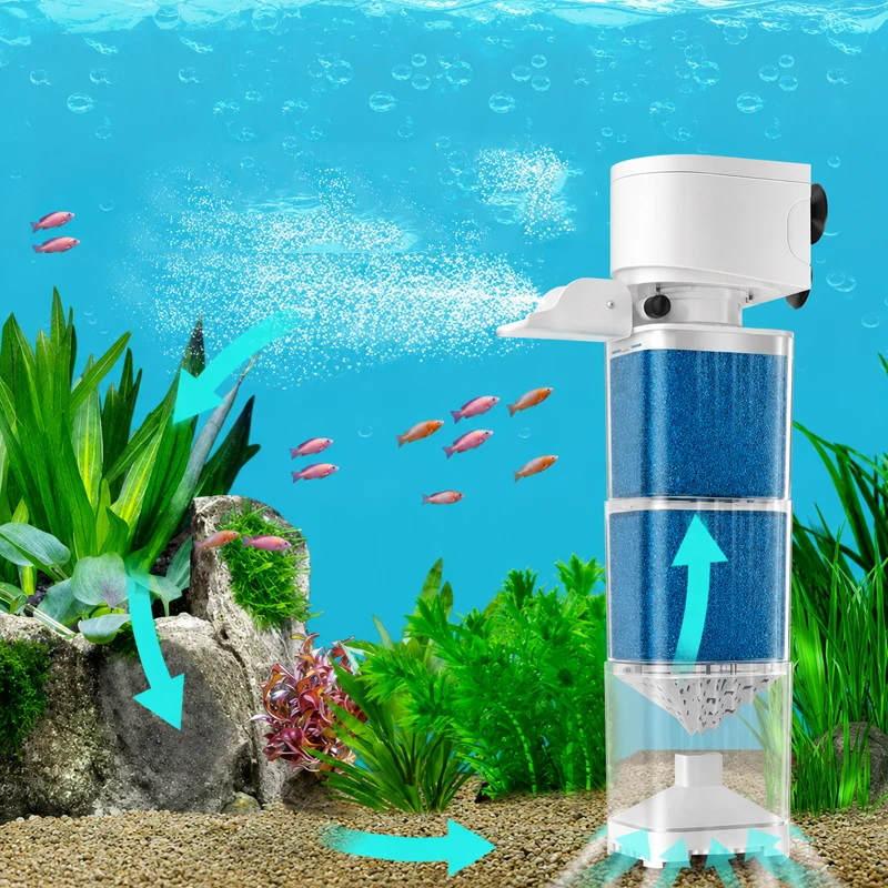 Aquarium Filter Pump Fish Tank - Aquarium Plant Iron 评论和价格