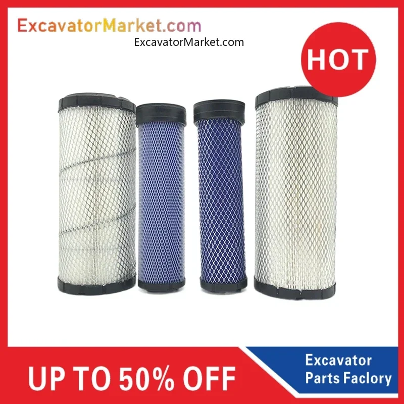 

Excavator Parts Excavator Cat 307c 306e 305.5e2 308d Air Filter Element Air Grid Filter Accessories