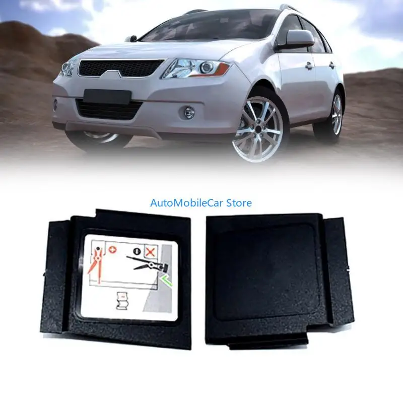 G8TE 2pcs Car Battery Terminals Covers set Plastic Battery Post Covers Dustproof Battery Cover Vehicle Accessories for Car