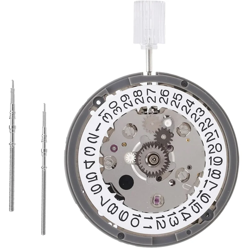 ABBO-Nh34a Nh34 Movement 3 Digit Calendar GMT Automatic Movement High-Precision Movement Watch Accessories