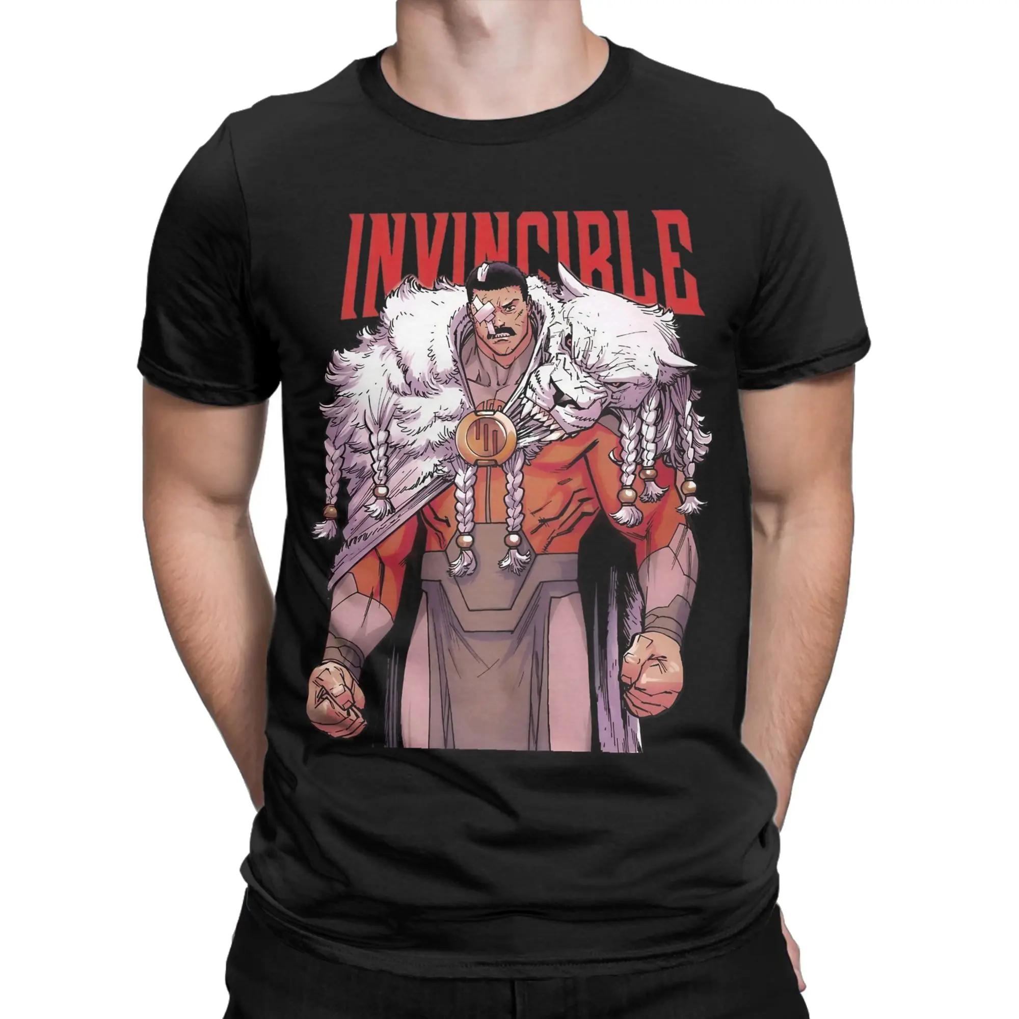 Camisetas masculinas Thragg invencíveis Grand Regent, camiseta engraçada de algodão puro, manga curta, gola redonda, roupas de verão