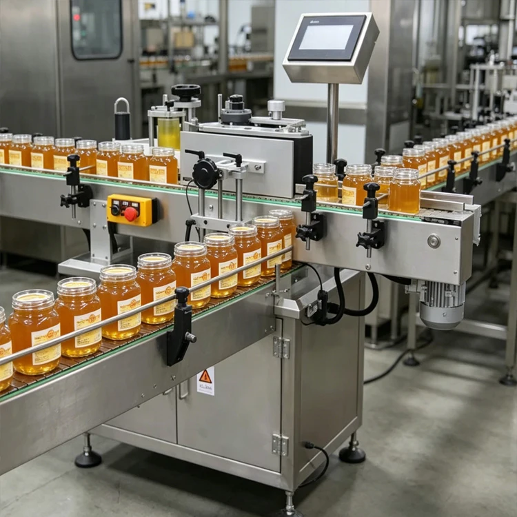 Factory Price Automatic Round Bottle Labeling Machine Label Sticker Machine Bottle Lamination Plastic Machine