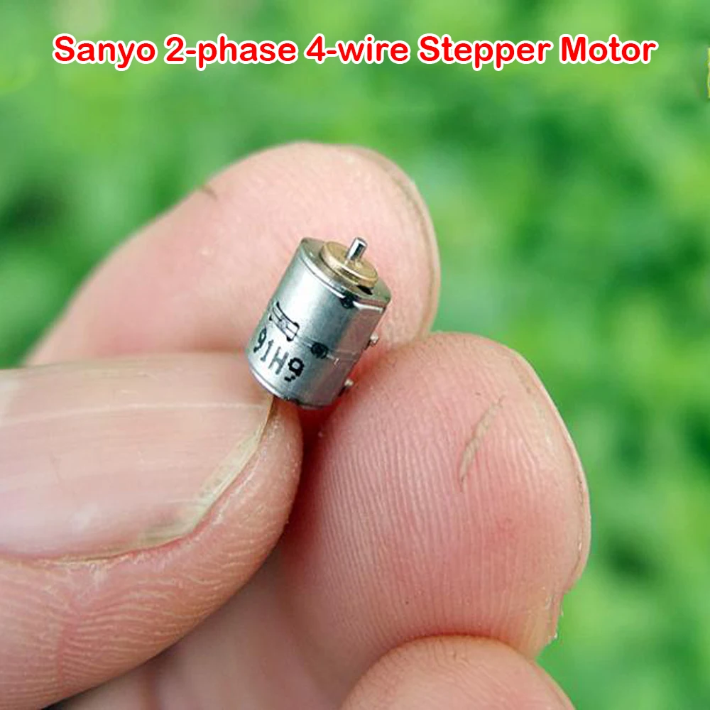 Mini 2-phase 4-wire Stepper Motor Ultraminiature 4.7MM Precision Stepper Motor DC 5V Stepper Motor