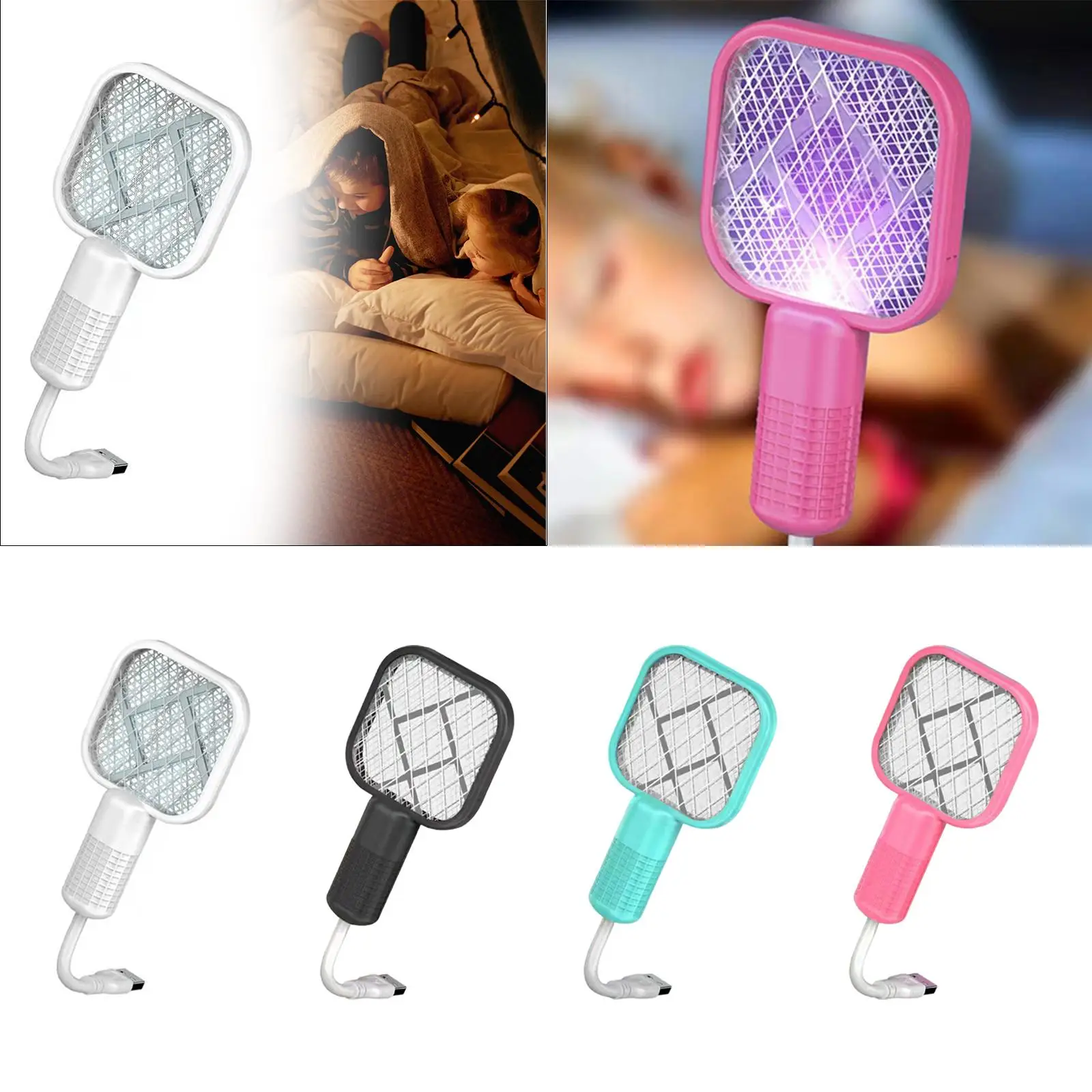 Ракетка Fly Zapper USB Электрическая ракетка Fly Killer для встреч на открытом воздухе