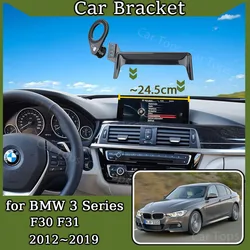 For BMW 3 Series F30 F31 2012~2019 Magnetic MagSafe Screen Car Mobile Phone Holder GPS Bracket Gravity Stand Auto Accessories