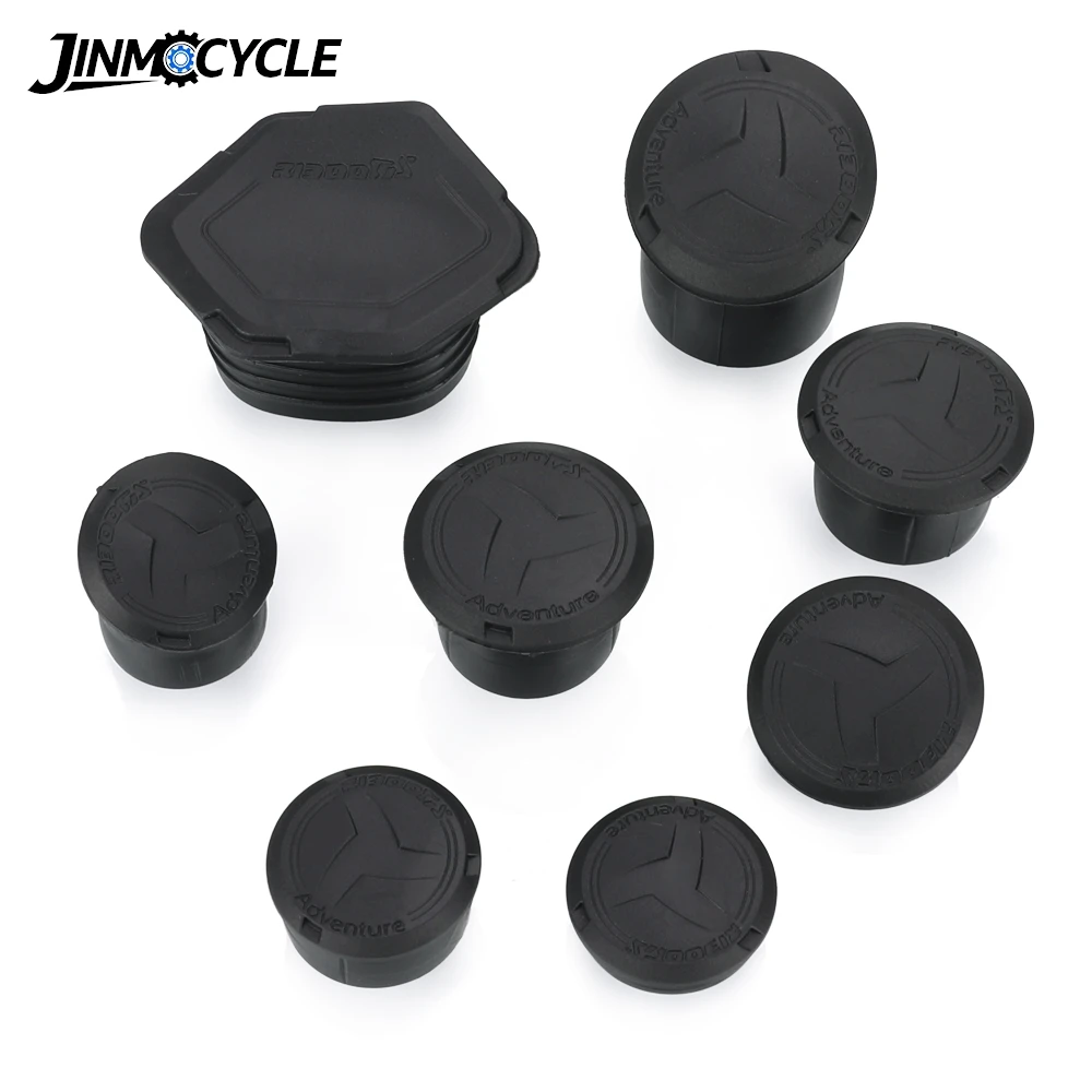 

2023-2025 For BMW R1300GS R1300 R 1300 GS Adventure ADV 2024 Motorcycle Frame Hole Cover Caps Plug Decorative Frame End Cap Sets