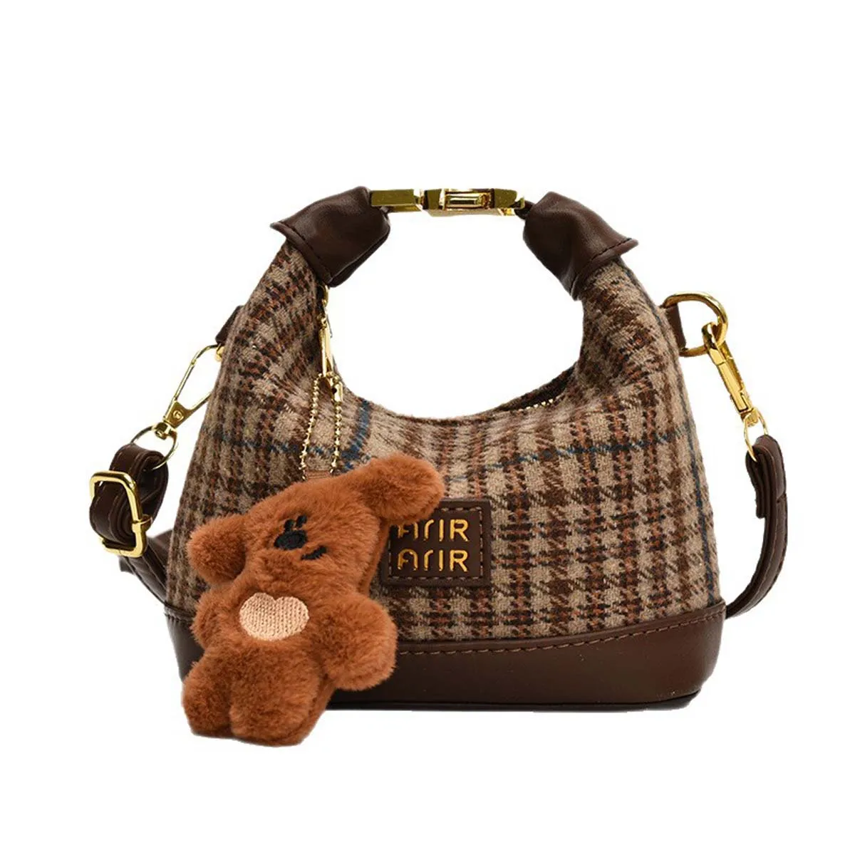 حقيبة كروس رائعة متعددة الأغراض من جلد البولي يوريثان بتصميم جديد كاجوال متعددة الأغراض حقيبة يد عصرية وشعبية حقيبة حمل صغيرة حقيبة زلابية