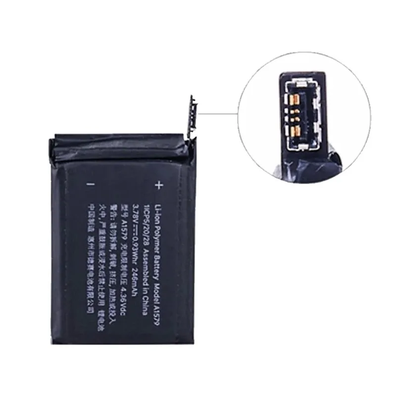 205mAh/273mAh/262mAh لساعة أبل 1 2 3 A1578 A1760 A1847 38mm Mm GPS LTE Watch Battery