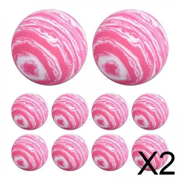 

2x10x мячи для гольфа, тренировочные аксессуары для гольфа, аксессуары для гольфа премиум-класса, игровая площадка, игрушечные мячи для заднего двора, уличного офиса в помещении