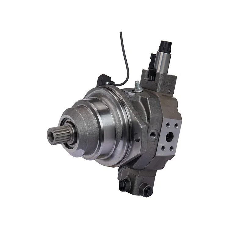 

High Speed Axial A6VE107 A6VE107hz163w-vzl080pt20 Piston Hydraulic Motor For Drilling Rig A6VE