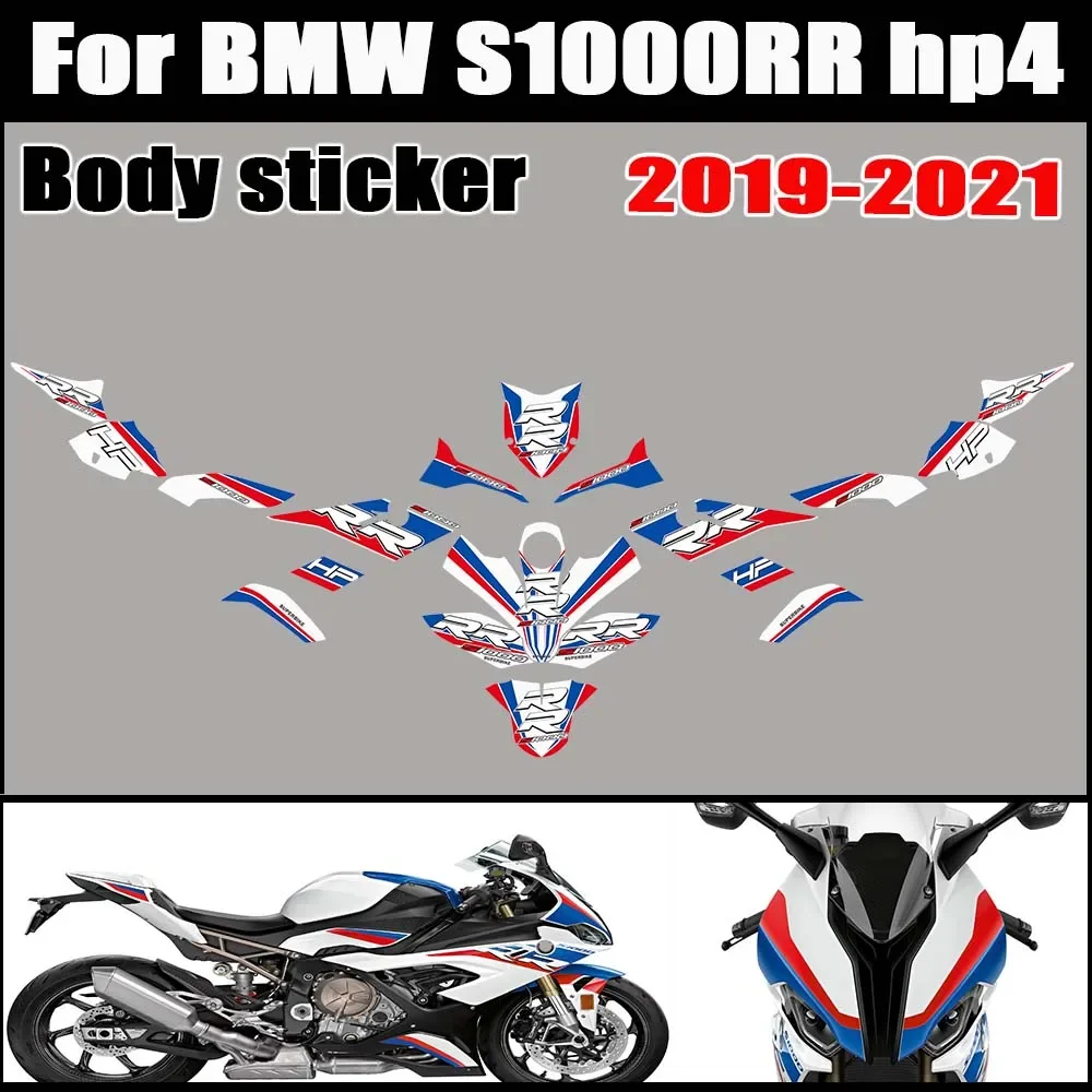 2019 2020 2021 Protector Fairing Tank Pad Knee For BMW S1000RR S 1000 S1000 RR HP HP4 Motorcycle Stickers Windscreen Windshield