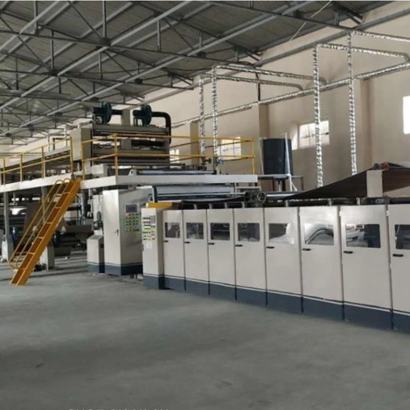 YG China Factory High Quality 2ply Corrugated Cardboard Production Line Carton Box Making Machine