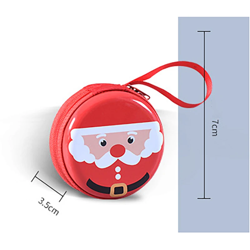 Navidad 2024 Christmas Ornaments for Home Merry Christmas Gift Coin Bag Noel Enfeites De Natal Cristmas Decor New Year 2024