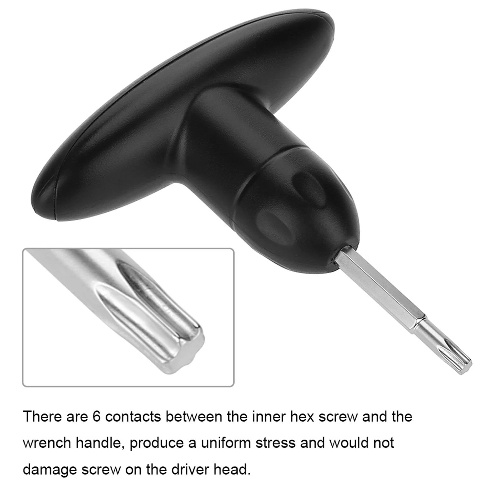 Adjustment Tool Screwdriver Tool Replace Adjustment Wrench Tool for Golf Driver Shaft Adapter Driver Wrench