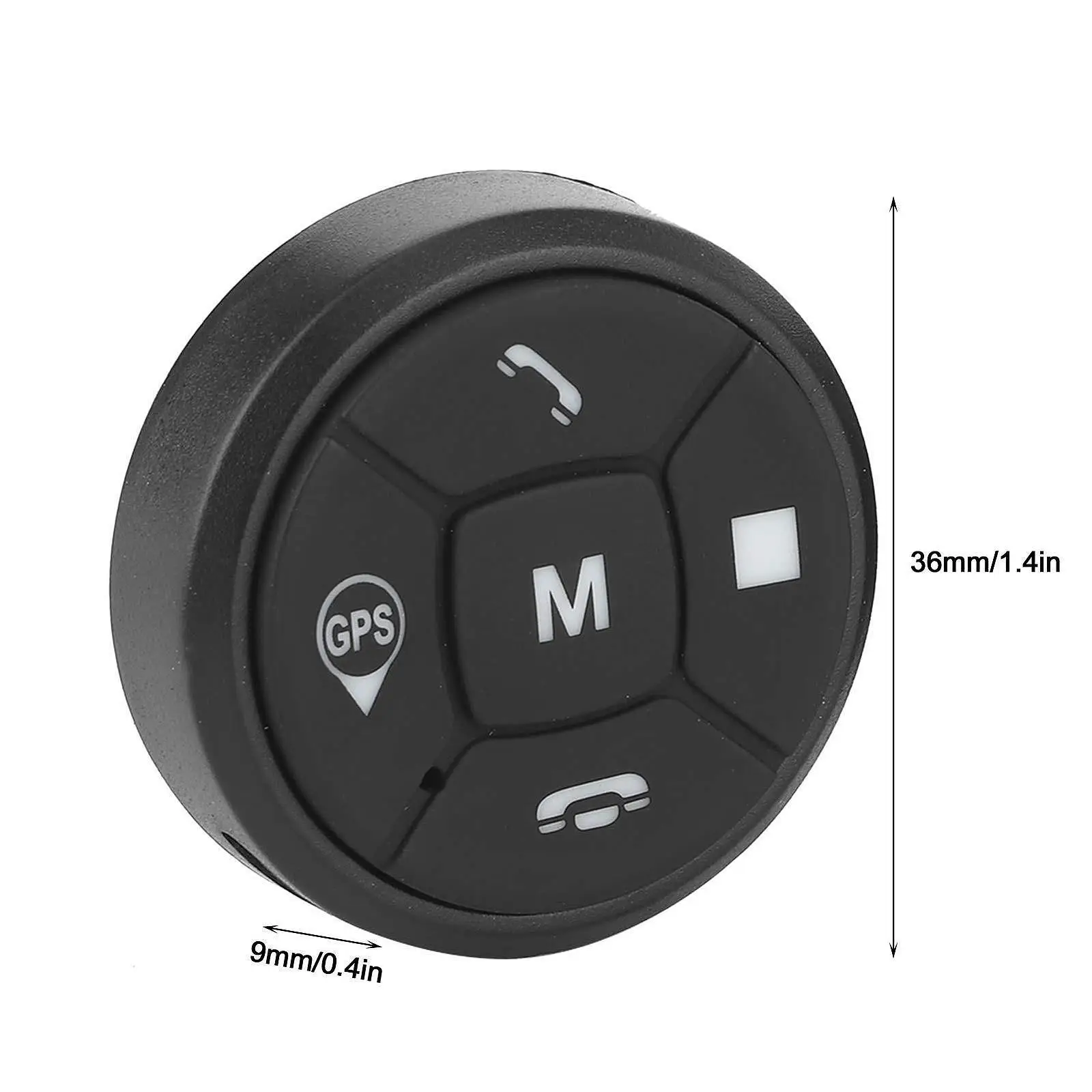 Controlador de volante Navegación Fácil de instalar Piezas de reparación multifunción Reemplazo profesional premium de alto rendimiento
