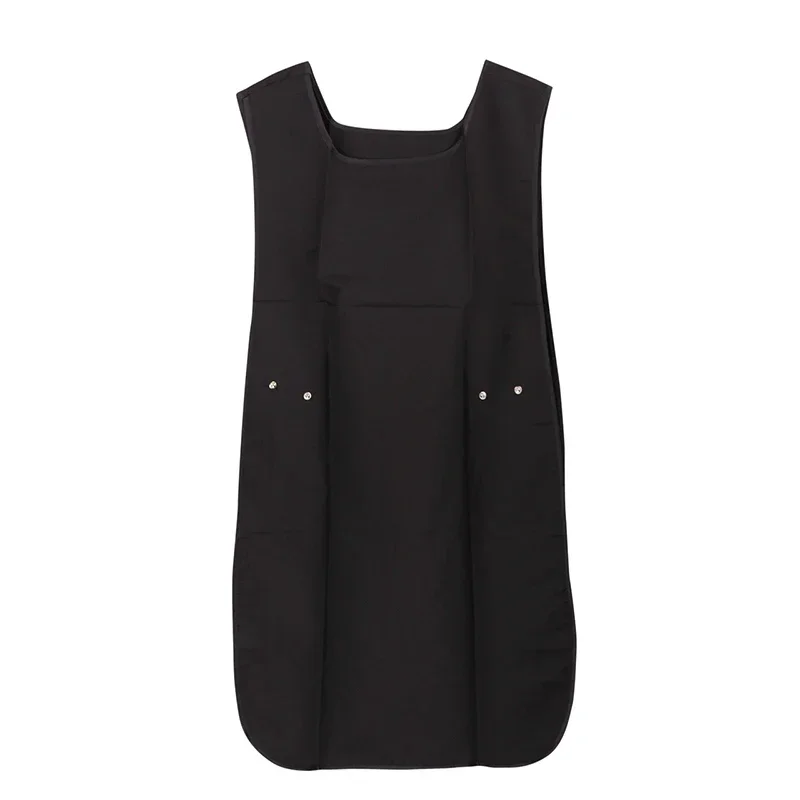 Uniforme de peluquería profesional, delantal lavable de nailon con crepé para salón de belleza y cocina