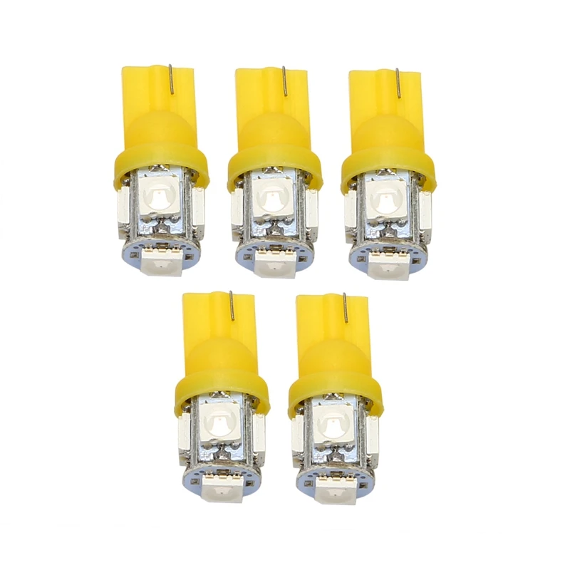 5X Cab Roof Top Marker Running Car Lights Set Lamp Lens Bulbs Signal For Truck SUV FORD Ect