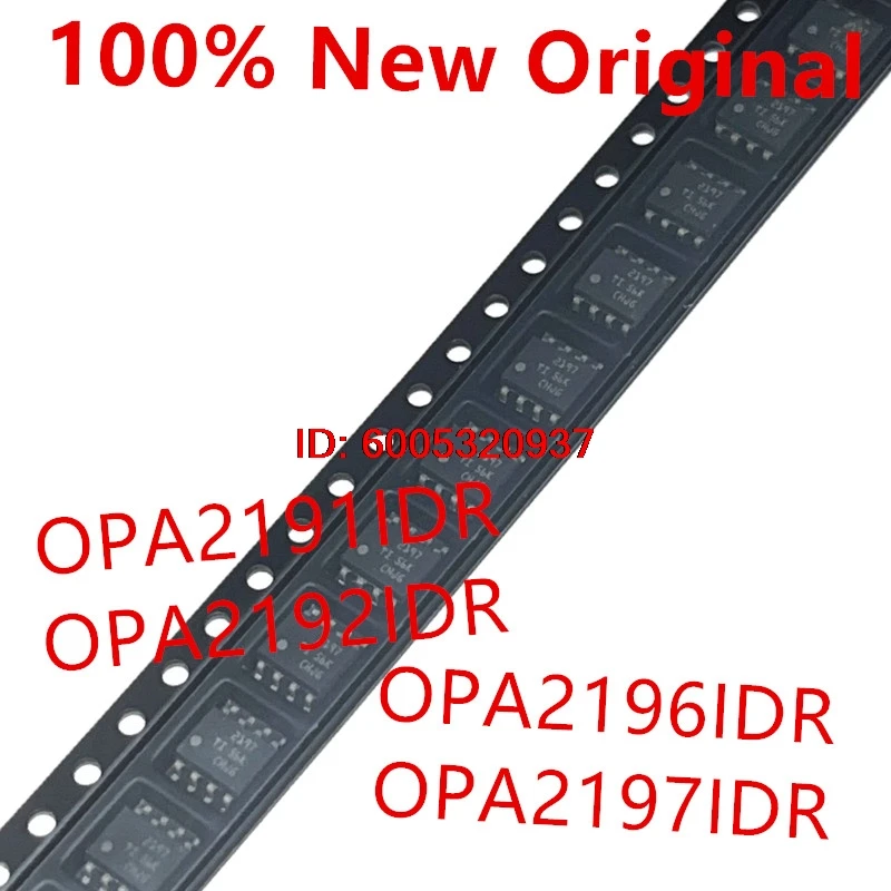 10piece  OPA2191IDR  2191 、OPA2192IDR  2192 、OPA2196IDR  OP2196 、OPA2197IDR  2197 New operational amplifier chip  OPA2191