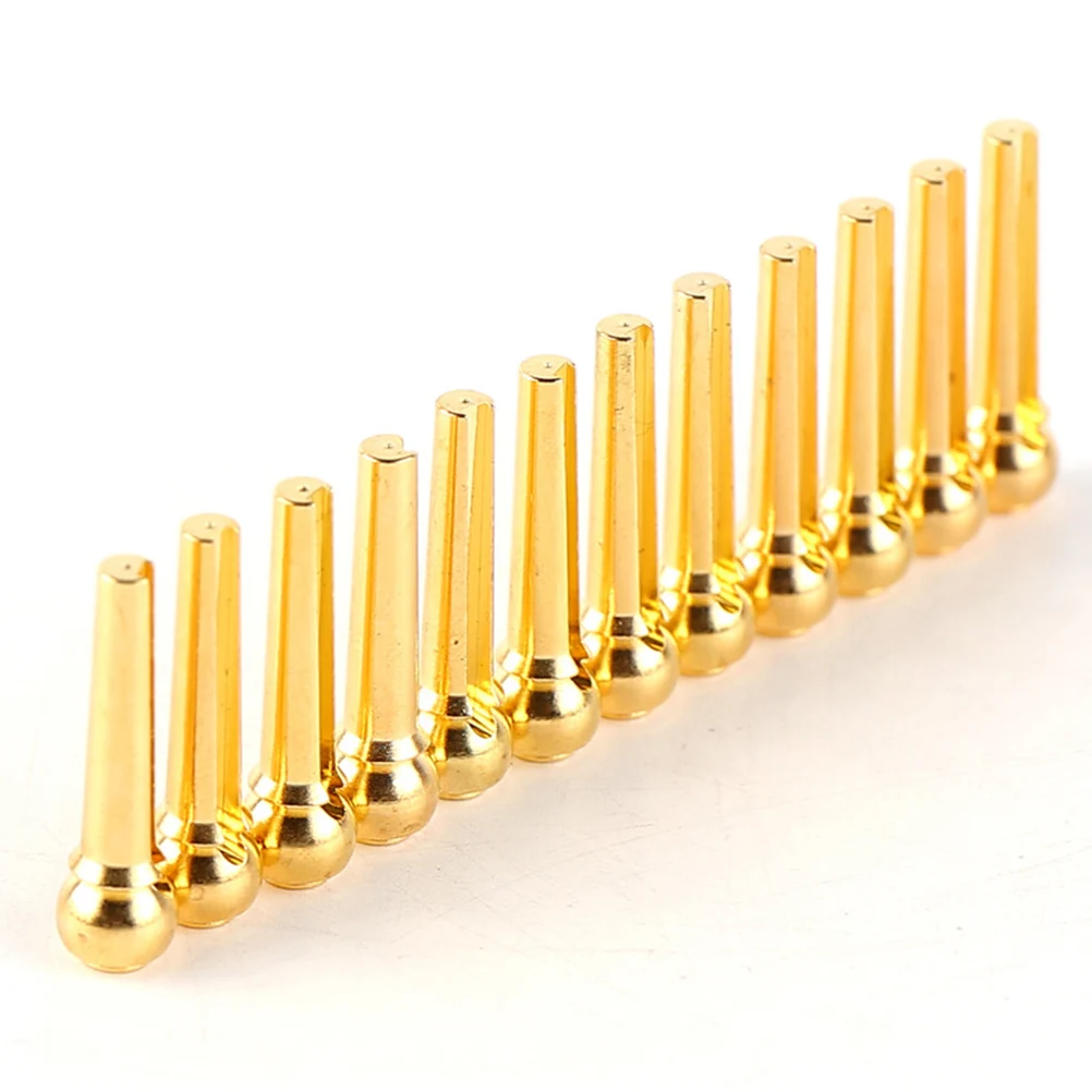 

Guitar Bridge Pin Guitar String Studs Metal Guitar Bridge Pins Brass Guitar Bridge Pins Guitars Replacement