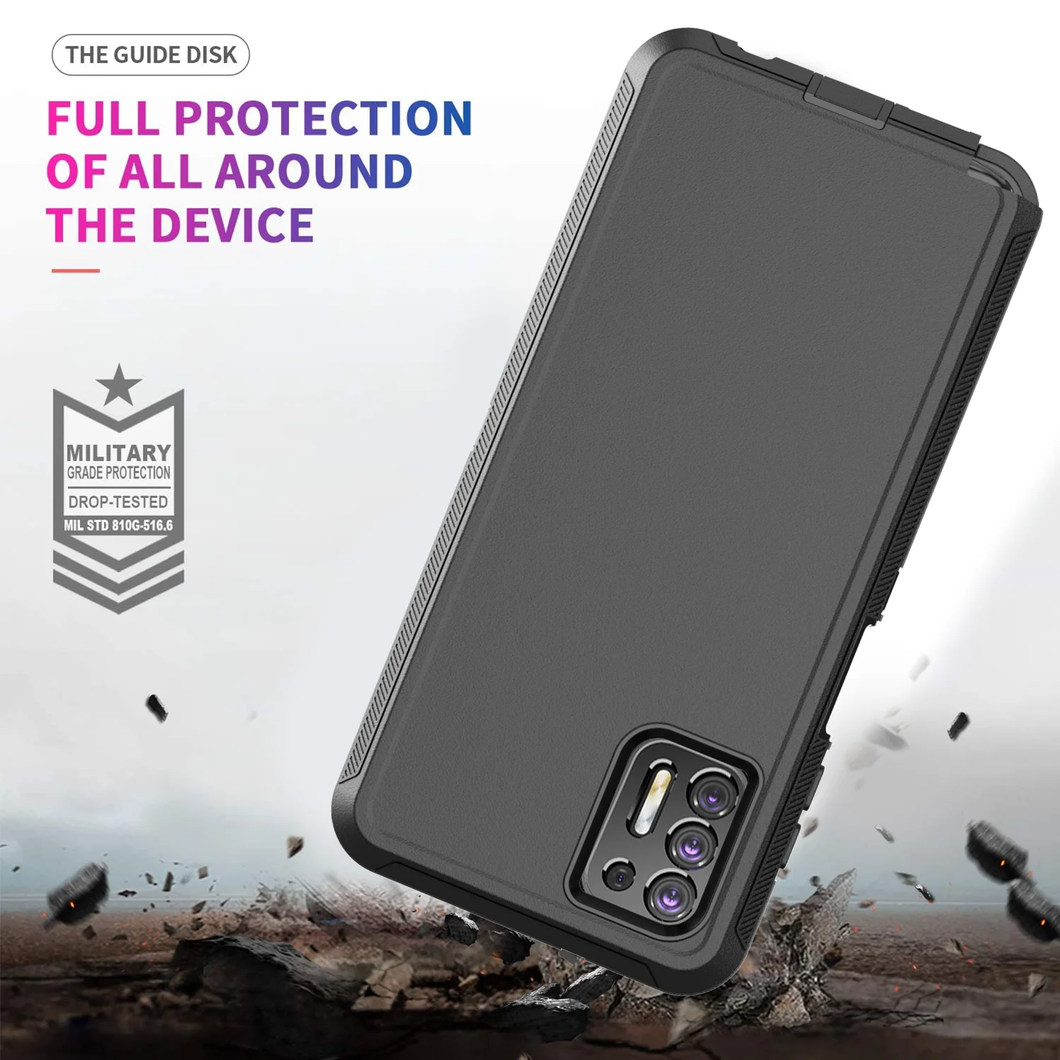 Armadura suporte caso de telefone para samsung s23 ultra s22 s10 s21 s20 fe híbrido pc tpu à prova de choque defensor para galaxy note 10 20 plus