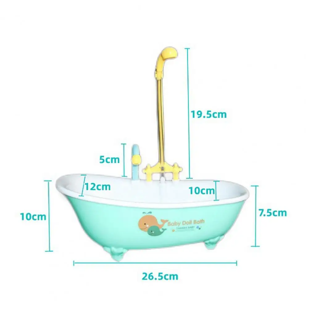 Detachable Shower Head Simulation Shower Head Automatic Bathtub Toy for Parrots Realistic Washing Experience with for Budgies