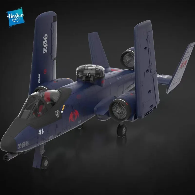 Original Hasbro G.I. Joe Classified Series Cobra Rattler Ground Attack Jet Anime Figures Toys Models Collection