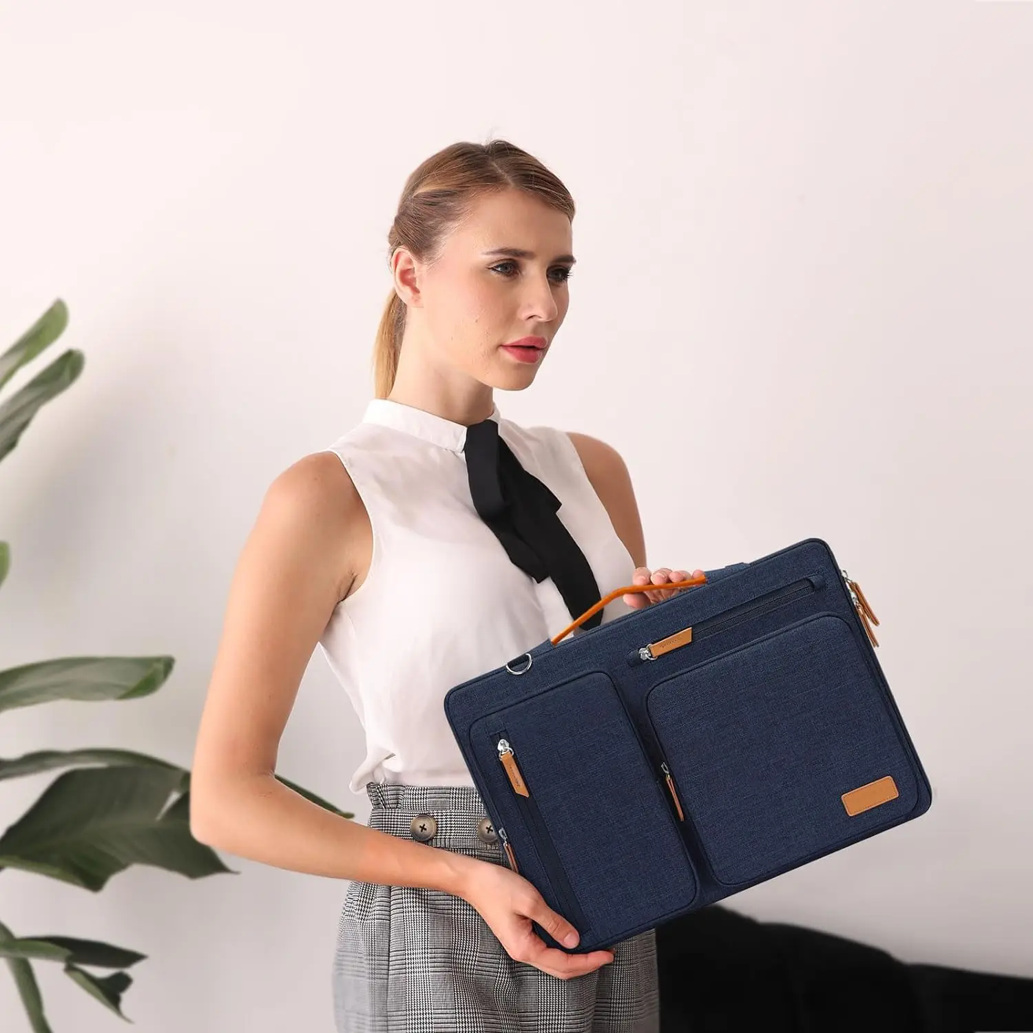 Borsa a tracolla per laptop per MacBook Air Pro M4 M3 M2 M1 13 14 15 15.6 16 17.3 pollici HP Dell Lenovo Asus Custodia per computer portatile