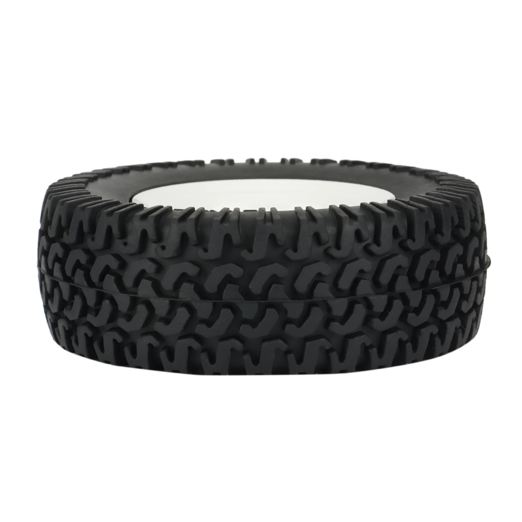 

A63T-4PCS 1.55 Metal Beadlock Wheel Rim Tires Set For 1/10 RC Crawler Car Axial Jr 90069 D90 TF2 Tamiya CC01 LC70 MST