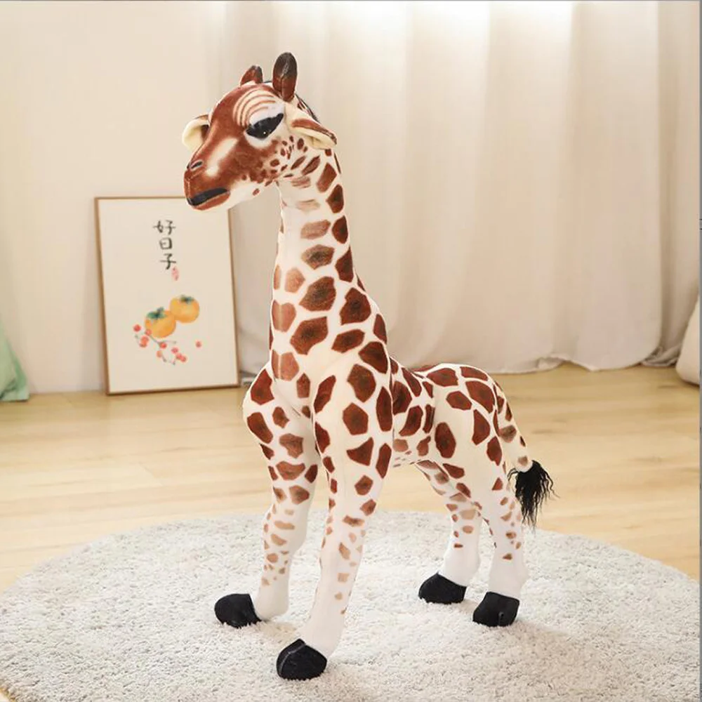 Cartoon Simulation Giraffe Gefüllte Kinder Plüschtier