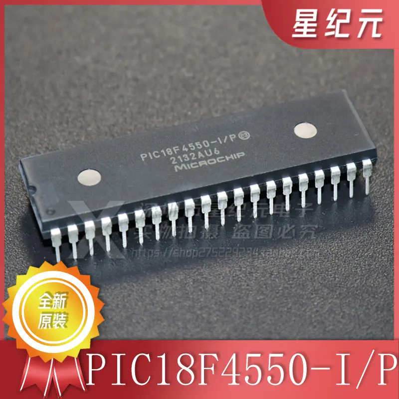 

1 Piece Brand-new Original PIC18F4550-I/P In-line DIP-40 Microcontroller MCU Genuine IN STOCK