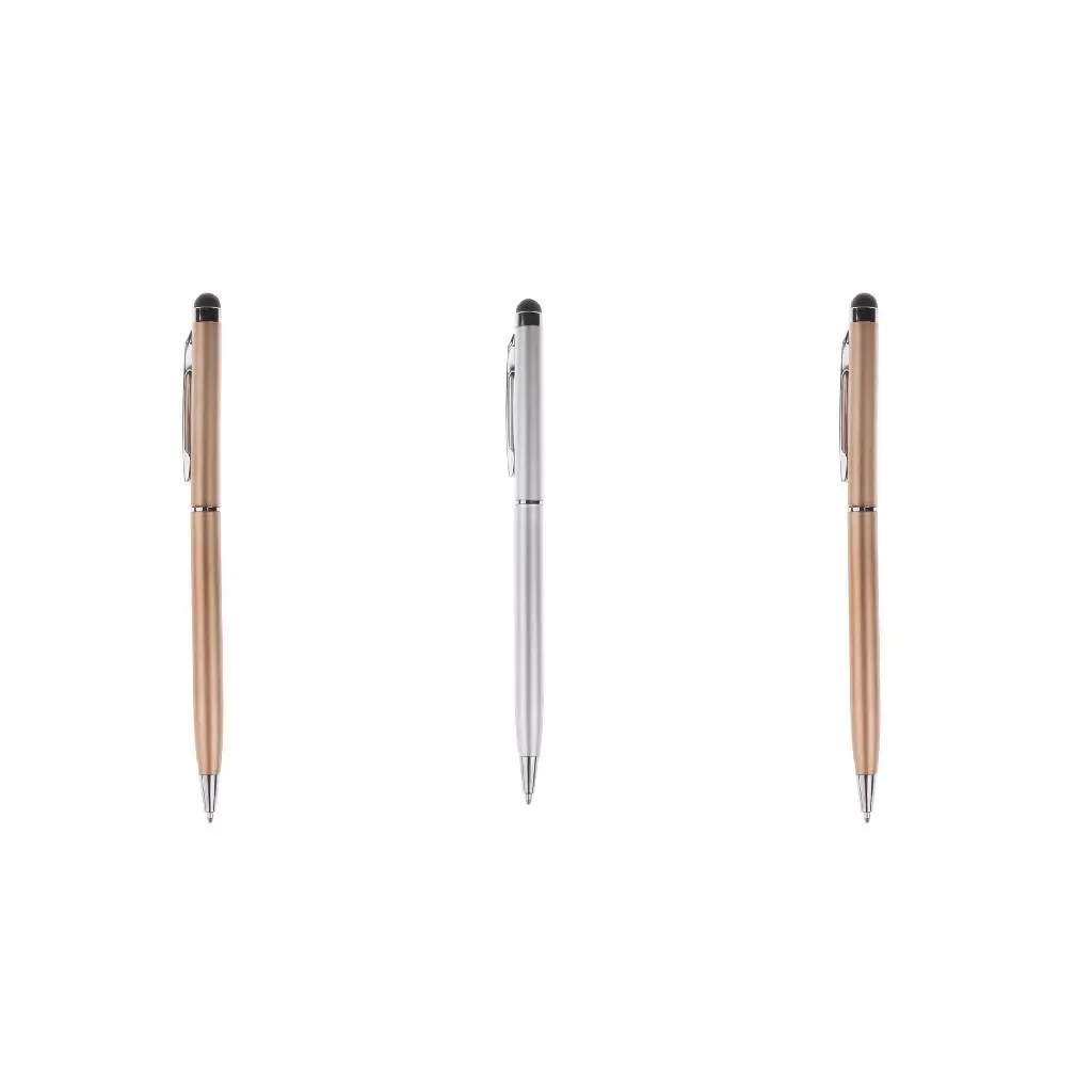 Universal Capacitive Stylus Pen with Soft Tip Metal Touchscreen Drawing Pencil for Tablet Android Phone