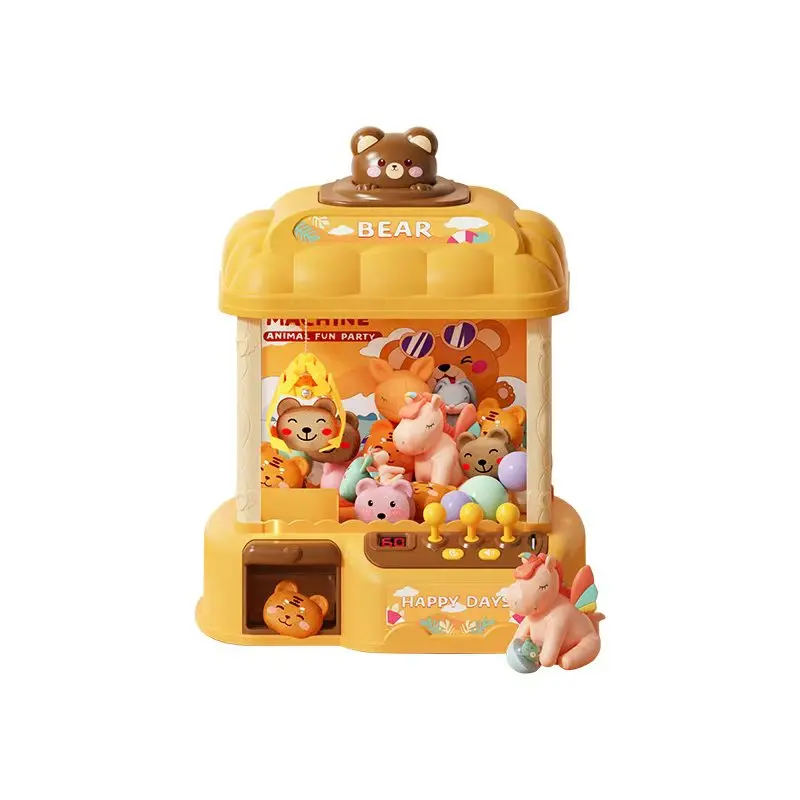 

STLF Customized Coin Operated Game Machine Mini Claw Crane Toy Claw Machine Coin Vending Claw Machine Toy Educational Toys Machi