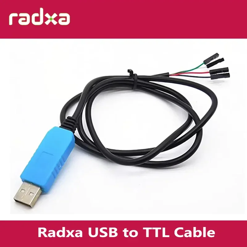 

Кабель Radxa USB-TTL, предназначенный для платов Demon Radxa