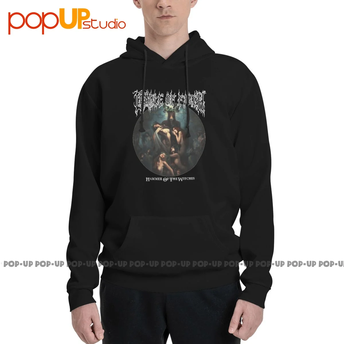 Tn2212 Cradle Of Filth Hammer Of The Witches Hoodie Sweatshirts Hoodies Vtg Style Novelty Streetwear