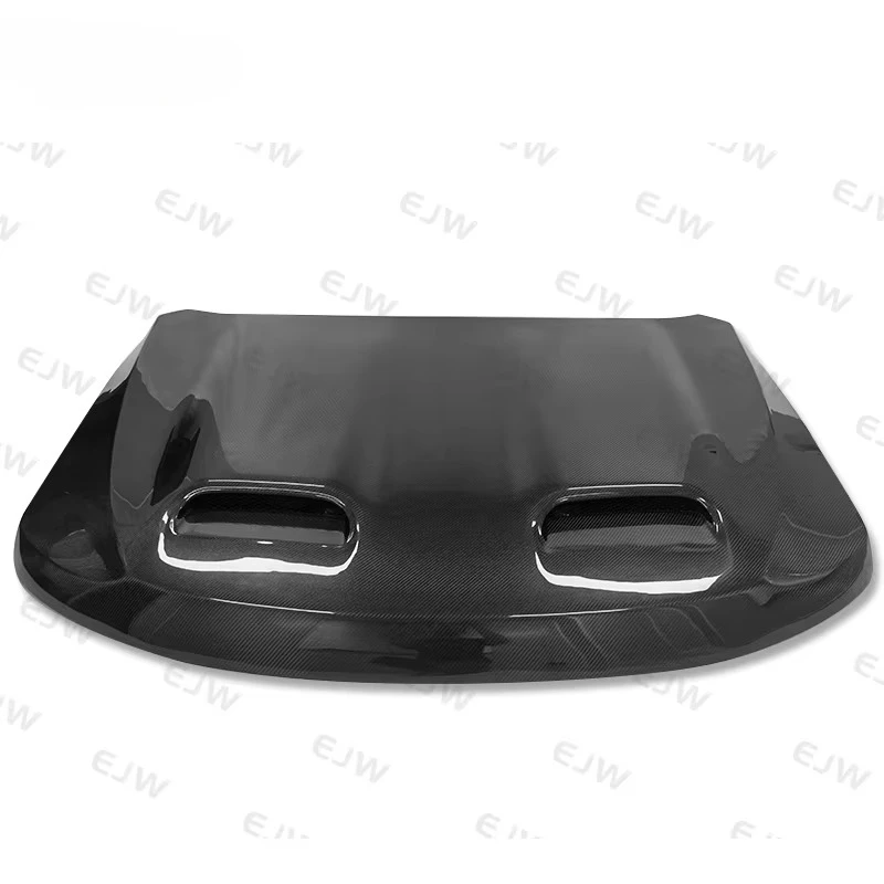 

Капот из углеродного волокна Grand Cherokee для Grand Cherokee 2013-2023 гг., модифицированный SRT, капот из углеродного волокна с двойным отверстием