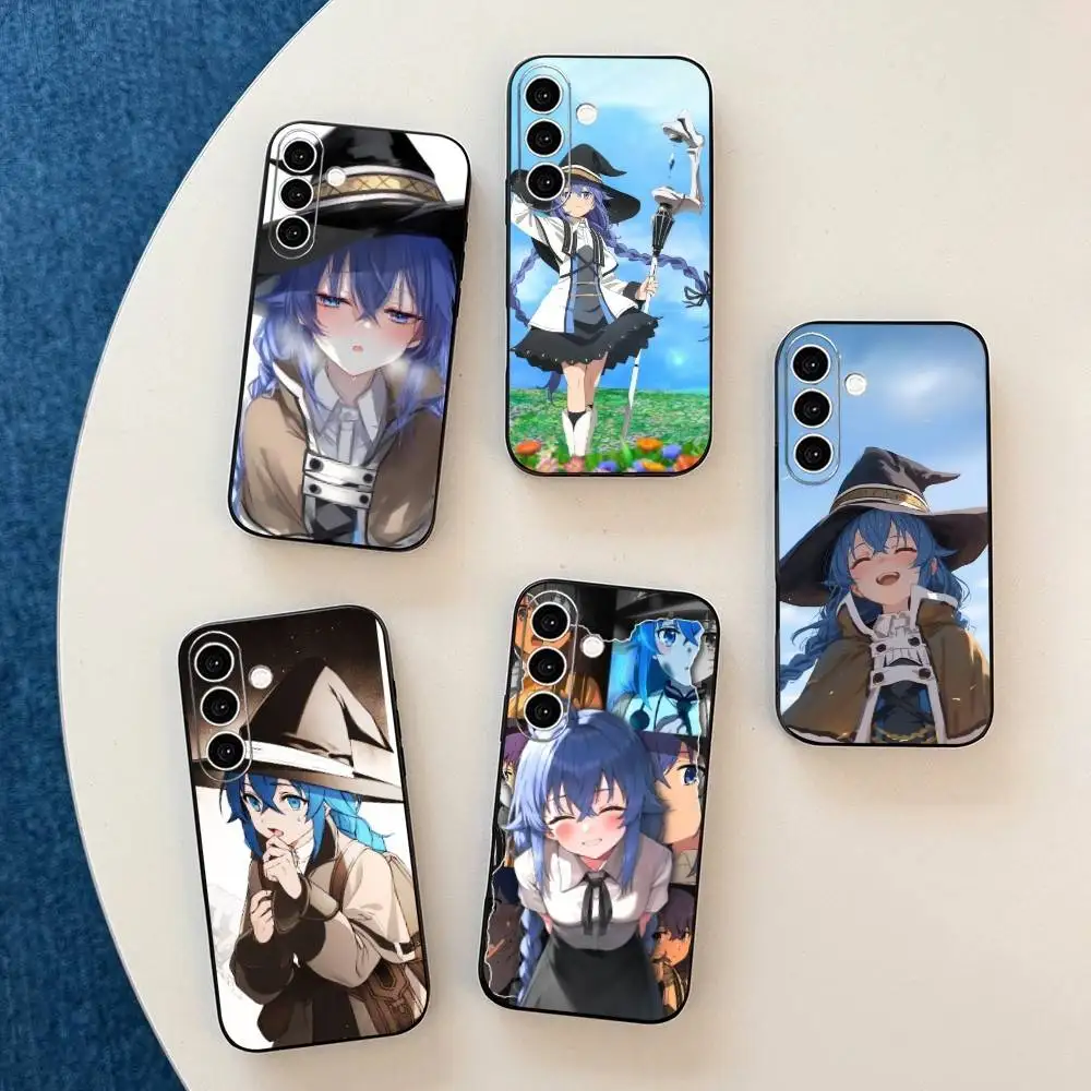 Mushoku Tensei Roxy Anime  Phone Case For Samsung Galaxy A73,A72,A71,A70,A53,A52,A51,Soft Silicone Black Cover